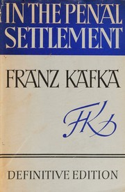 Cover of: IN THE PENAL SETTLEMENT