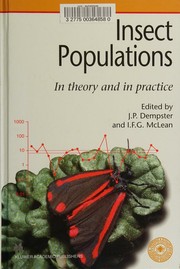 Cover of: Insect populations in theory and in practice: 19th Symposium of the Royal Entomological Society, 10-11 September 1997 at the University of Newcastle