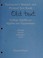 Cover of: Instructor's Manual and Printed Test Bank