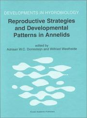 Cover of: Reproductive Strategies and Developmental Patterns in Annelids (DEVELOPMENTS IN HYDROBIOLOGY Volume 142) (Developments in Hydrobiology) by 
