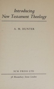 Cover of: Introducing the New Testament