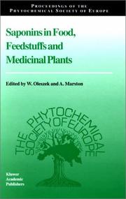 Cover of: Saponins in Food, Feedstuffs and Medicinal Plants (Proceedings of the Phytochemical Society of Europe)