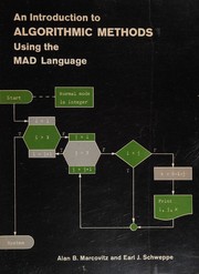 An introduction to algorithmic methods using the MAD language by Alan B. Marcovitz