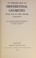 Cover of: An introduction to differential geometry