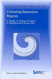 Cover of: Corotating Interaction Regions (SPACE SCIENCES SERIES OF ISSI Volume 7) by H. Kunrow, R. Kallenbach