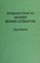 Cover of: Introduction to modern Spanish literature