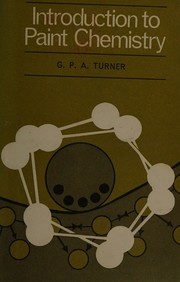 Cover of: Introduction to paint chemistry