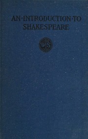 Cover of: An introduction to Shakespeare by Ebenezer Charlton Black, Ebenezer Charlton Black