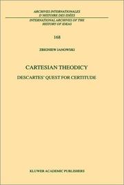 Cover of: Cartesian theodicy: Descartes' quest for certitude