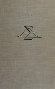 Cover of: Introduction to statistical analysis by Wilfrid Joseph Dixon, Wilfrid Joseph Dixon