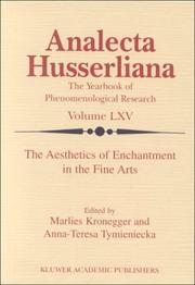 Cover of: The Aesthetics of Enchantment in the Fine Arts (Analecta Husserliana) by 
