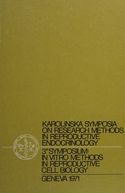 cover of In Vitro Methods in Reproductive Cell Biology