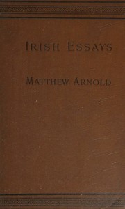 Cover of: Irish essays,: And others,