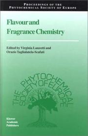 Cover of: Flavour and Fragrance Chemistry (Proceedings of the Phytochemical Society of Europe)