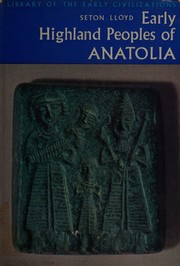 Cover of: Early highland peoples of Anatolia