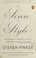Cover of: Sense of Style