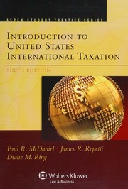 Cover of: Introduction to United States International Taxation
