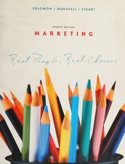 Cover of: Marketing: Real People, Real Choices
