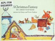 Cover of: A Christmas fantasy. by Carolyn Haywood, Carolyn Haywood