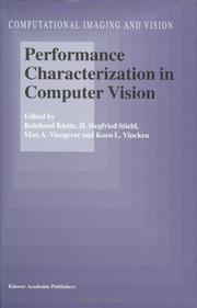 Cover of: Performance Characterization in Computer Vision (Computational Imaging and Vision)