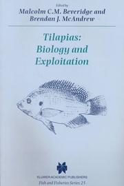 Cover of: Tilapias by 