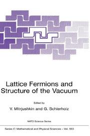 Lattice fermions and structure of the vacuum by V. Mitrjushkin