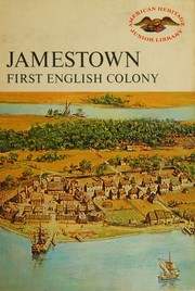Cover of: Jamestown: first English colony,