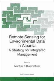 Cover of: Remote Sensing for Environmental Data in Albania by Manfred F. Buchroithner