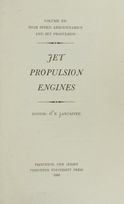 Cover of: Jet propulsion engines.