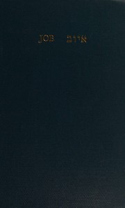 Cover of: Job by Victor Emanuel Reichert