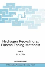 Cover of: Hydrogen recycling at plasma facing materials