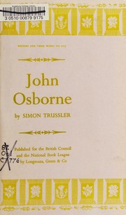 Cover of: John Osborne