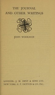 Cover of: The journal and other writings