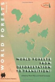 Cover of: World Forests from Deforestation to Transition? (World Forests)