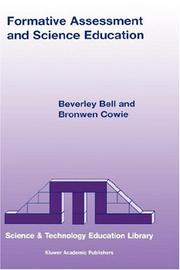 Cover of: Formative Assessment and Science Education (SCIENCE & TECHNOLOGY EDUCATION LIBRARY Volume 12) (Science & Technology Education Library)