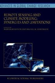 Cover of: Remote Sensing and Climate Modeling by 