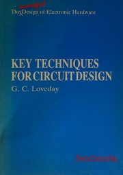 Cover of: Key techniques for circuit design by George Loveday, George Loveday