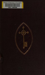 Cover of: A key to the knowledge and use of the holy Bible by John Henry Blunt, John Henry Blunt