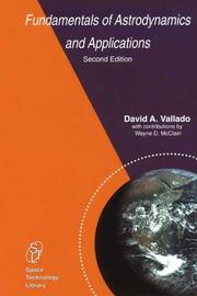 Cover of: Fundamentals of Astrodynamics and Applications, Second Edition (Space Technology Library, Volume 12) (Space Technology Library) by D.A. Vallado