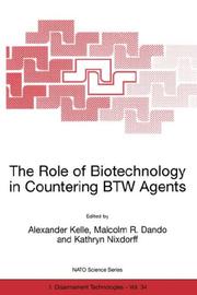 Cover of: The Role of Biotechnology in Countering BTW Agents (NATO Science Partnership Sub-Series: 1:)