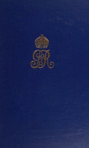 Cover of: King George V: His Life and Reign 1865-1936