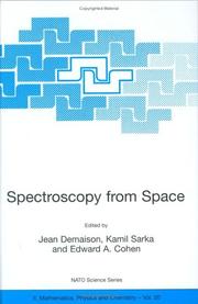 Cover of: Spectroscopy from Space (NATO Science Series II: Mathematics, Physics and Chemistry)