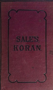 Cover of: The Koran commonly called Al Koran of Mohammed
