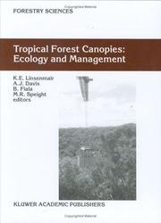 Cover of: Tropical Forest Canopies: Ecology and Management (Forestry Sciences)