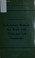 Cover of: Laboratory methods for work with plant and soil nematodes