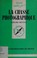 Cover of: La chasse photographique