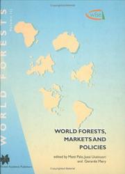 Cover of: World Forests, Markets and Policies (World Forests) by 