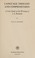 Cover of: Language, thought and comprehension