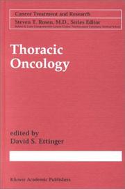 Cover of: Thoracic Oncology (Cancer Treatment and Research, Volume 105) by David S. Ettinger