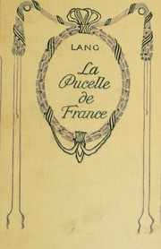 Cover of: La pucelle de France